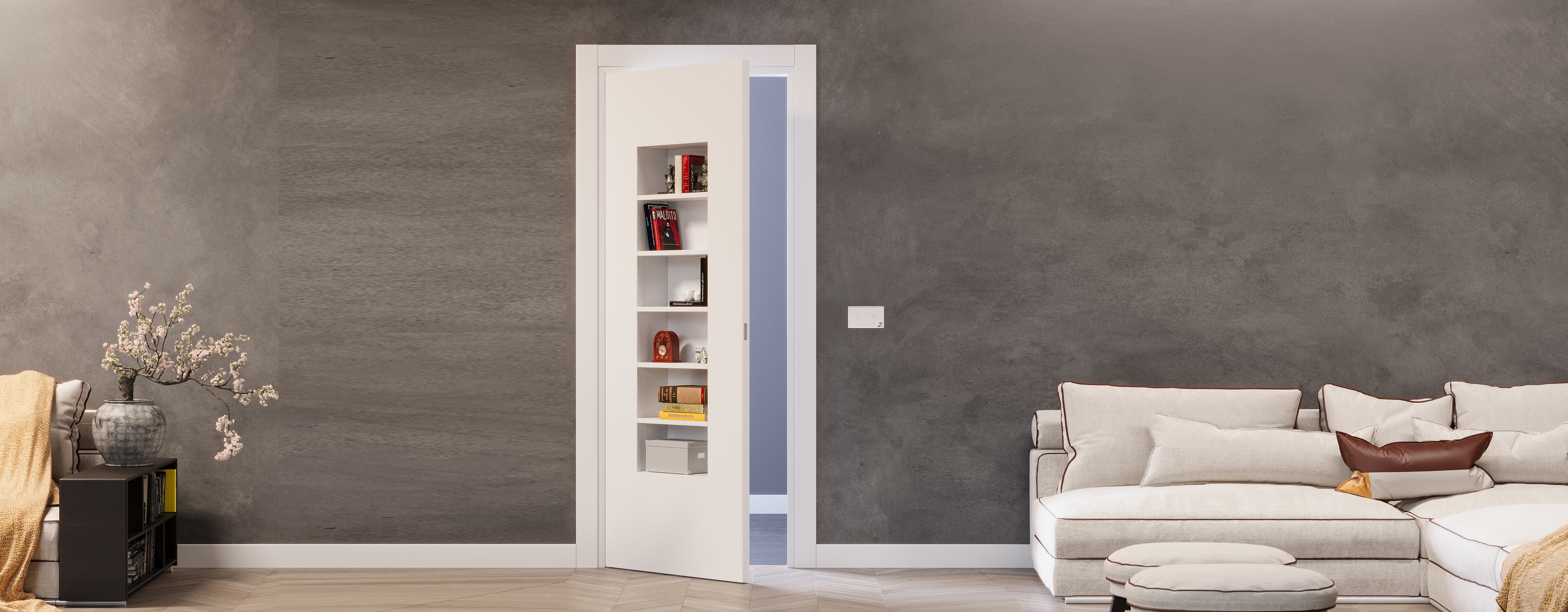 porta libreria filomuro